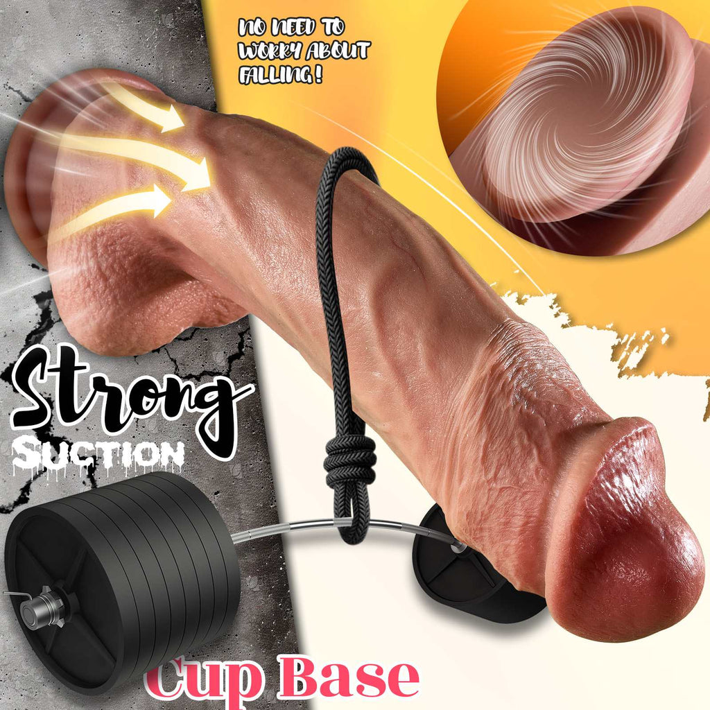Realistic Silicone Dildo – HX Premium Large Dildo