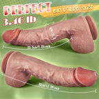 Realistic Dildo – HX Silicone Dildo in M, L & XL Sizes