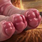 Canine Silicone Dildo – Realistic Knot Fantasy Toy