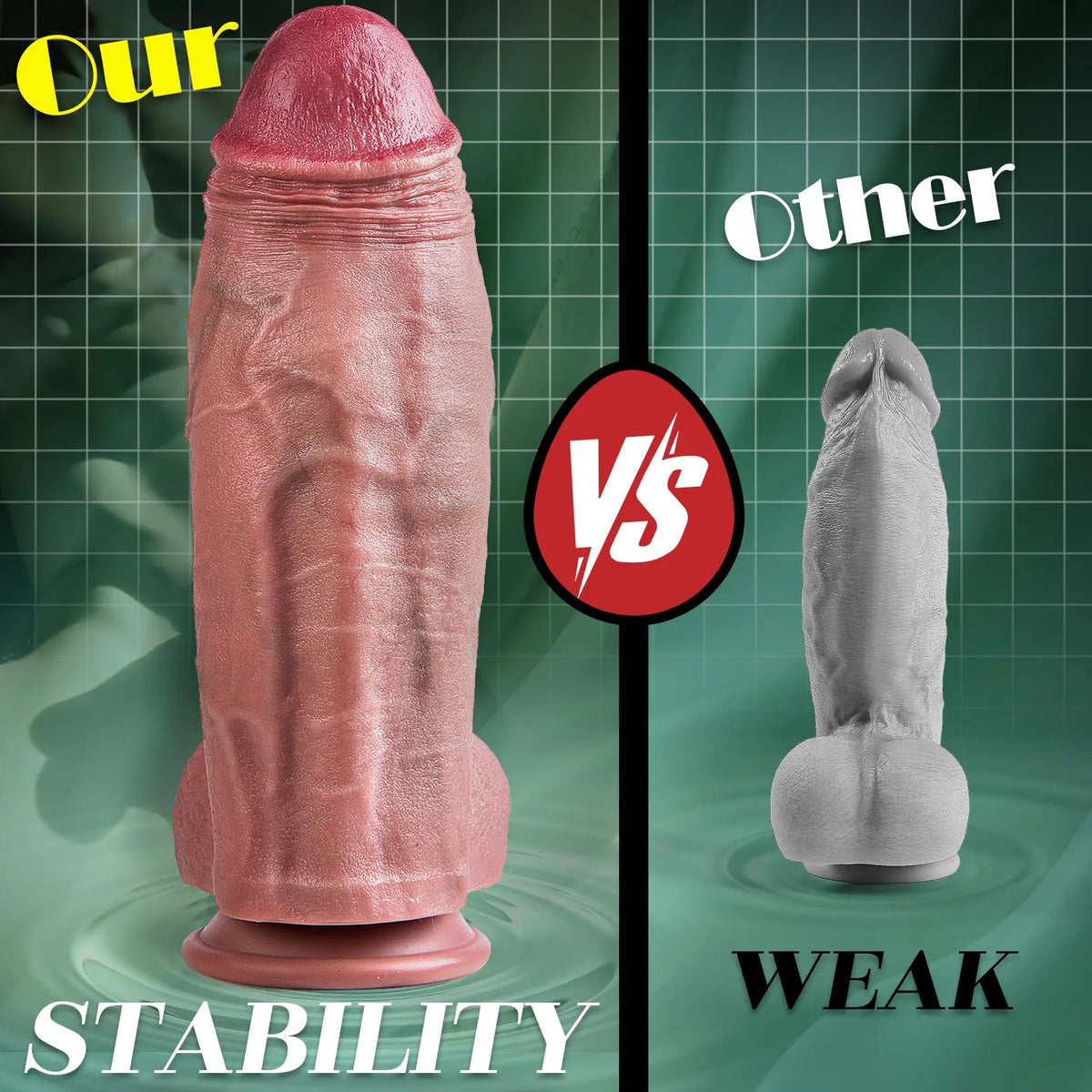 Extra Large Silicone Dildo – Firm Realistic XL Design dildo picture
