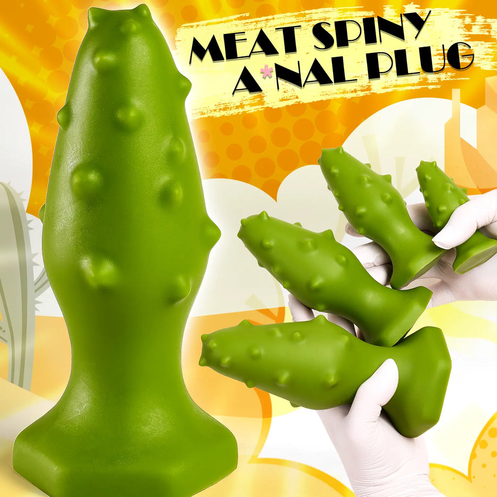 Fantasy Textured Butt Plug – Creature Silicone Anal Toy dildo picture