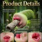 Medusa Fantasy Silicone Stroker – Mythical Design | Compact & Discreet dildo picture