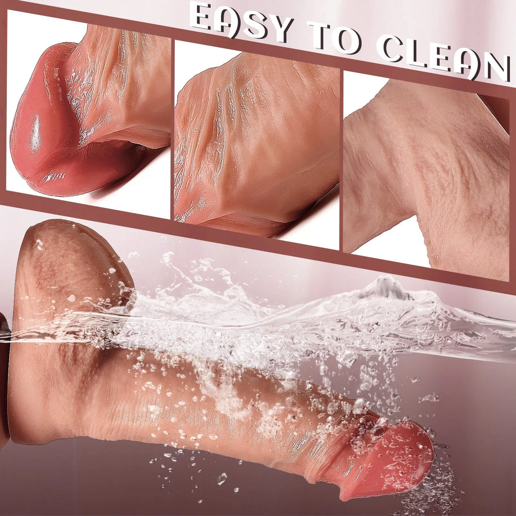 Real Human Dildo – 7.91″ Premium Liquid Silicone dildo picture