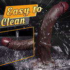 Realistic Liquid Silicone Dildo with Curved Shaft dildo picture