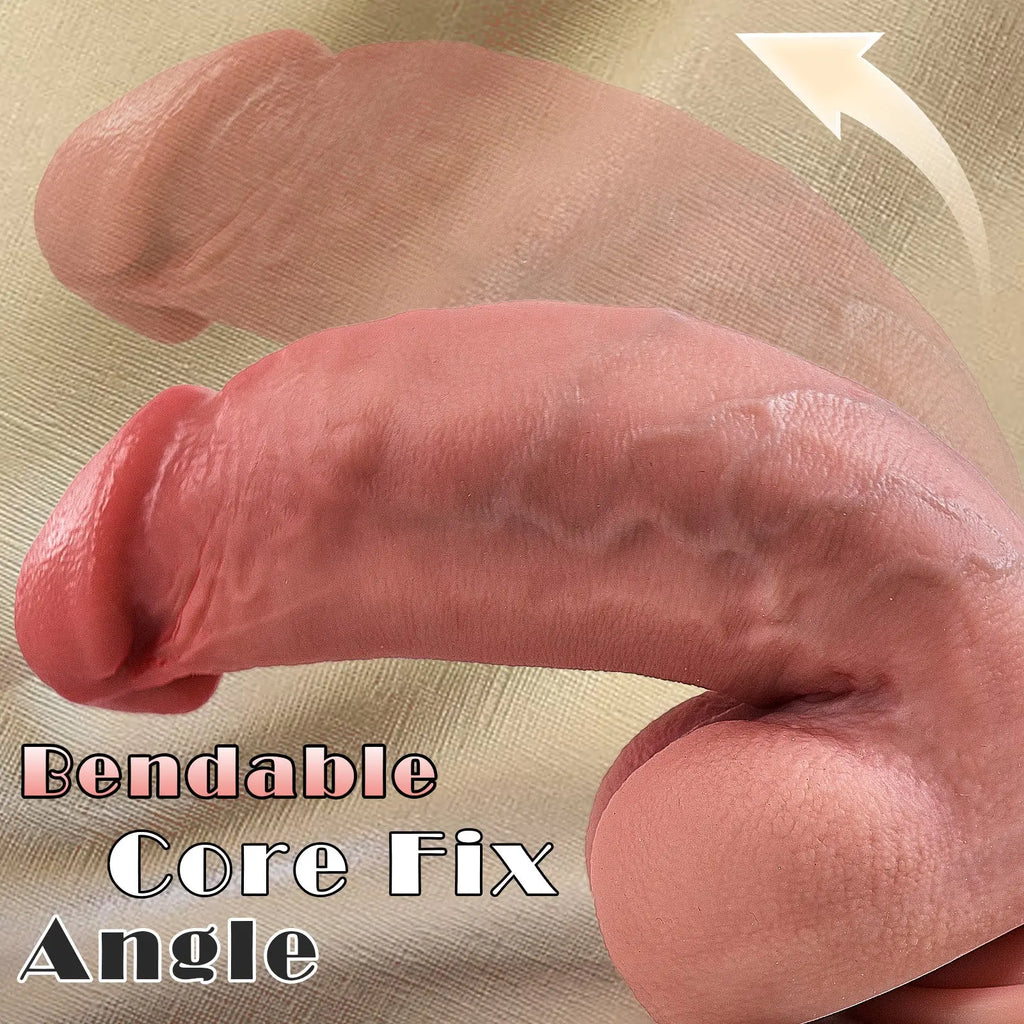 Realistic Silicone Dildo – Premium Body-Safe Pleasure Toy dildo picture